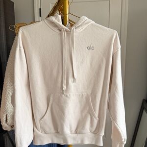 Alo Cream Hoodie